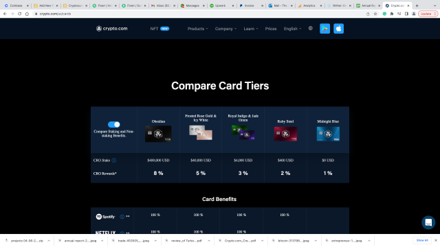 Crypto.com credit card