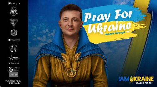 Leading European and Ukrainian Charity Foundations Announced – The Zelenskiy NFT