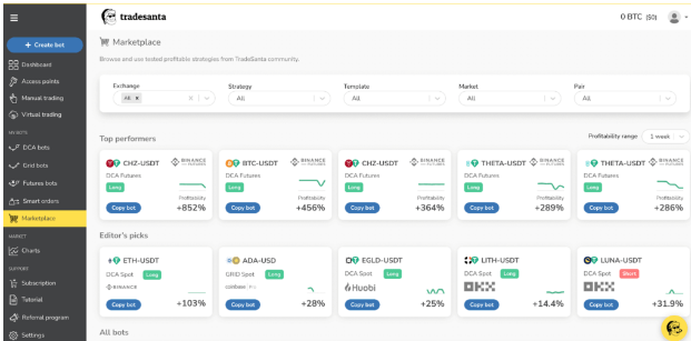 TradeSanta