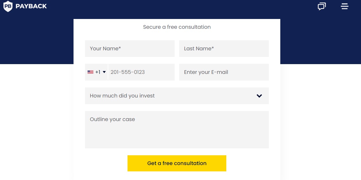 Payback LTD Customer Support