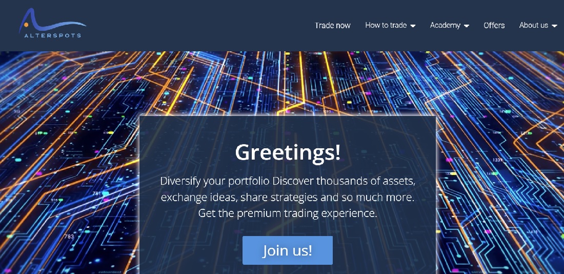 Alterspots Homepage