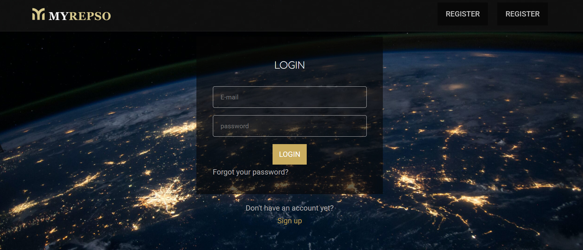 MY REPSO homepage MY REPSO homepage